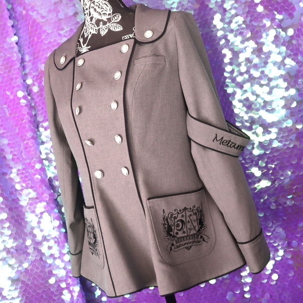 Metamorphose Name of Guardian Jacket Grey Military Goth Lolita EGL Japan